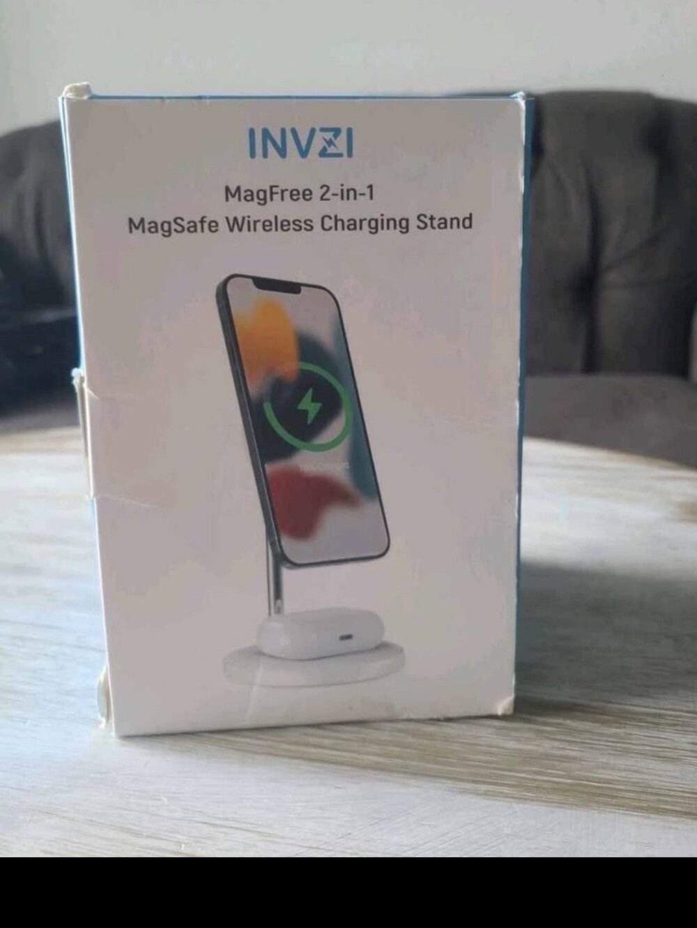 INVZI MagFree 2 In 1 Magsafe Wireless Charging Stand